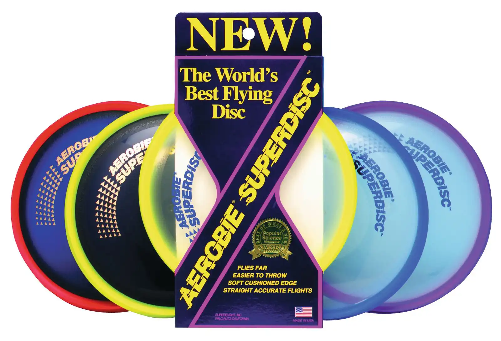 Aerobie SuperDisc - Wurfscheibe/Frisbee 25 cm Durchmesser